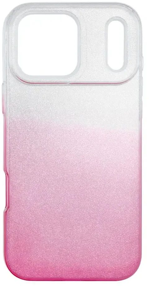 Dėklas Oem Case for iPhone 17 Pro Max / 18 Pro Max Shining transparentny pink