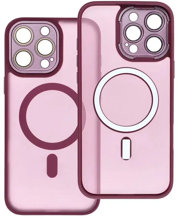 Dėklas Oem Case for iPhone 17 Pro Max / 18 Pro Max Variete Mag Cover compatible with MagSafe violetinė
