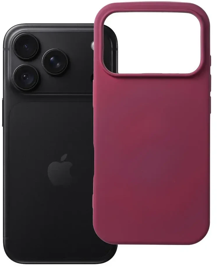 Oem dėklas iPhone 18 Pro / 17 Pro silikoninis bordinis