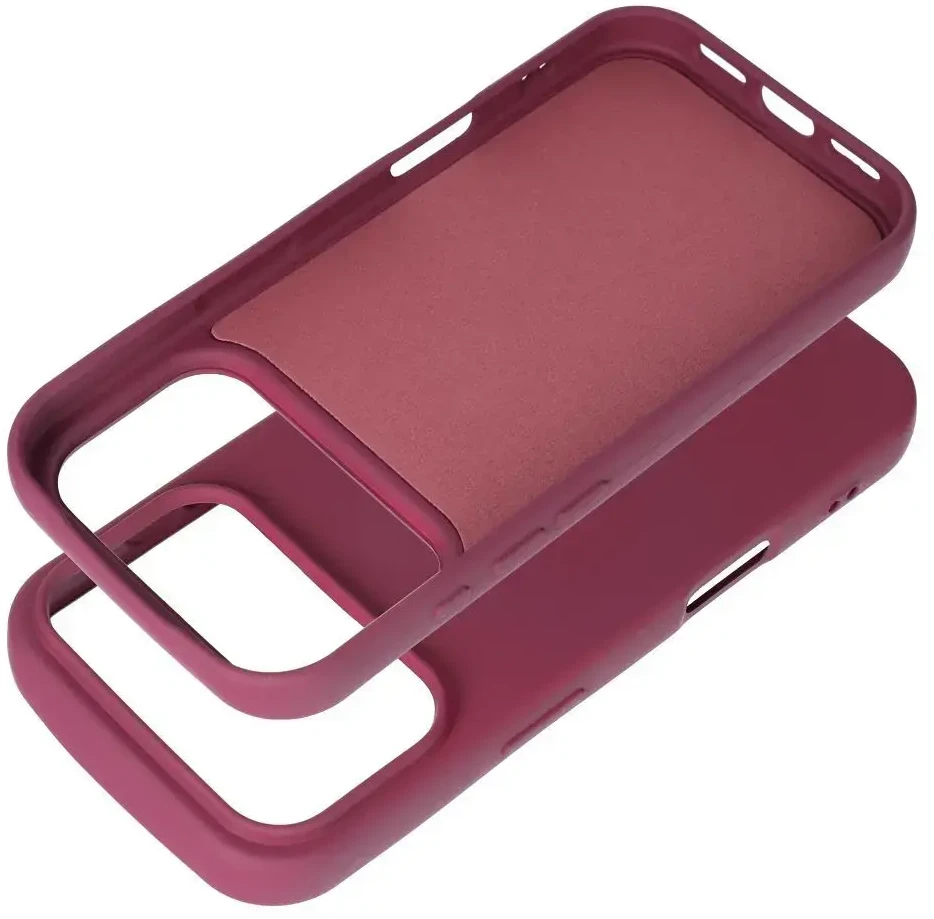 Oem dėklas iPhone 18 Pro / 17 Pro silikoninis bordinis