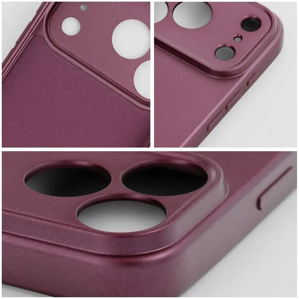 Dėklas Oem Case for iPhone 18 Pro / 17 Pro Metallic dark cherry