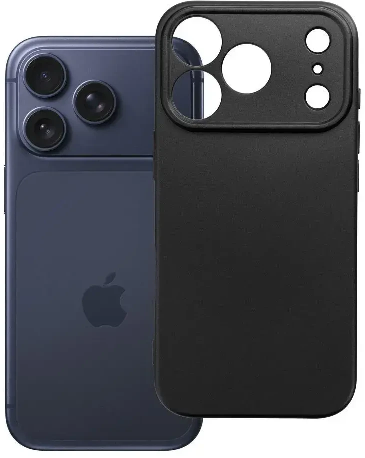 „Oem“ dėklas „iPhone 18 Pro“ / „17 Pro“ metalinis juodas