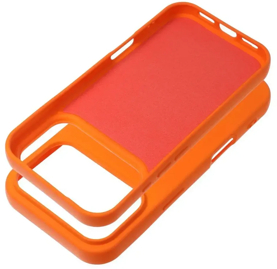 Oem dėklas iPhone 18 Pro / 17 Pro silikoninis oranžinis
