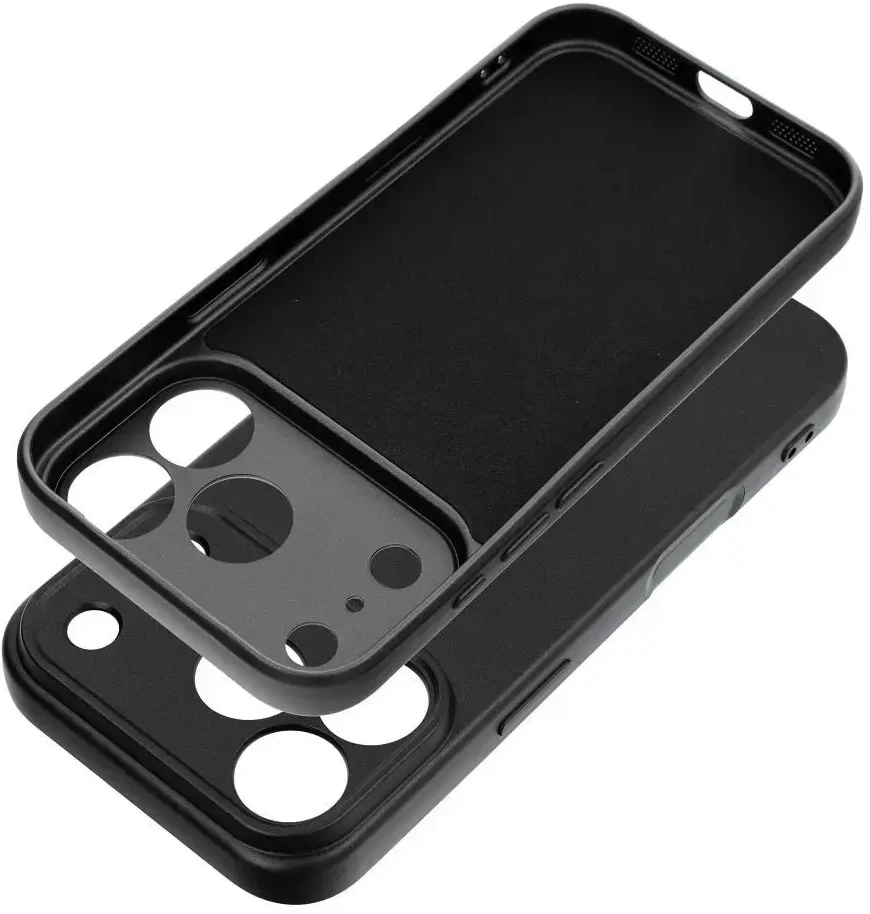 „Oem“ dėklas „iPhone 18 Pro“ / „17 Pro“ metalinis juodas