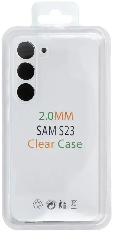 Oem Dėklas na Samsung A07 / A08 Clear Case 2 mm Box transparentne