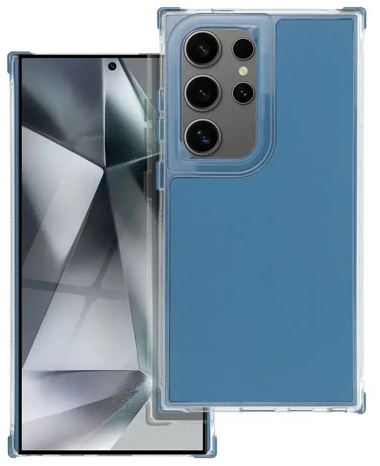 Oem Dėklas na Samsung A07 / A08 Matrix mėlyna