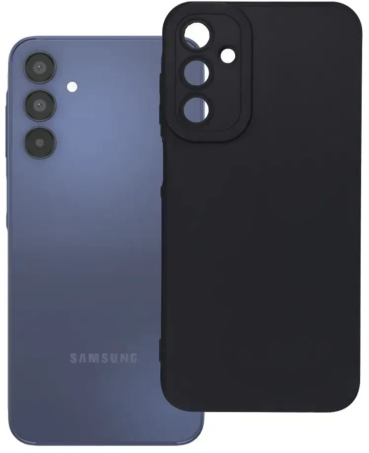 Oem Dėklas na Samsung A15 5G / A15 4G Matt 2.0 juoda