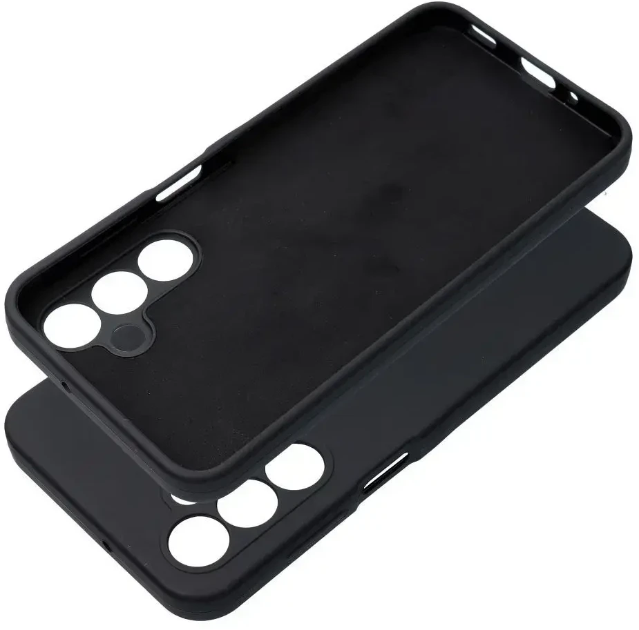 Oem Silikoninis dėklas 2mm skirtas Samsung Galaxy A16 5G / A16 4G juodos spalvos