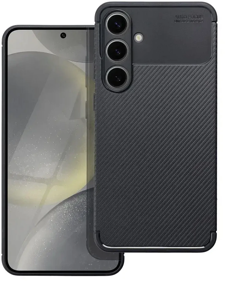 Oem Dėklas CARBON PREMIUM skirtas Samsung Galaxy S24 Plus juodos spalvos