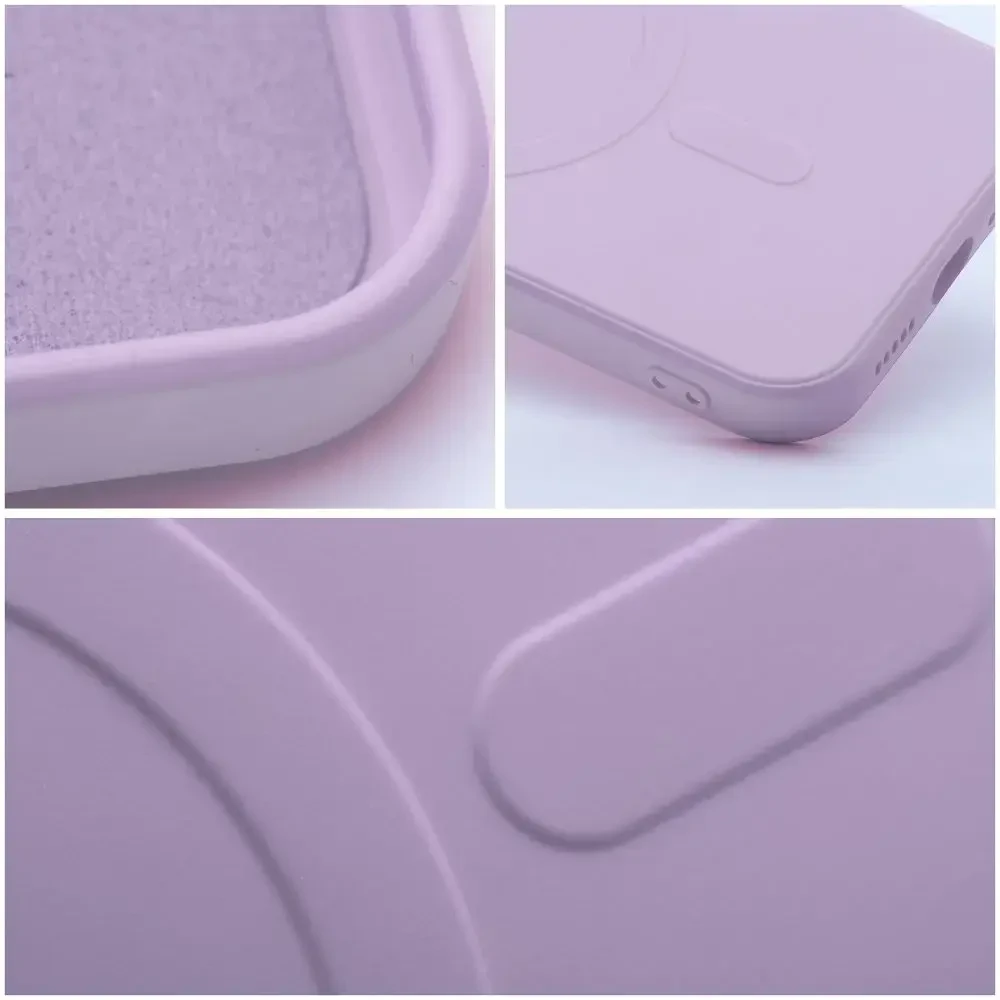 Oem Dėklas na Samsung S26 FE Silicone Mag Cover zgodne su MagSafe (camera protection) rožinė