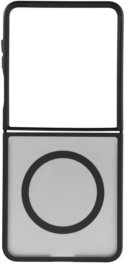 Oem Dėklas na Samsung Z Flip 8 4sF-S Acrylic zgodny su MagSafe juoda