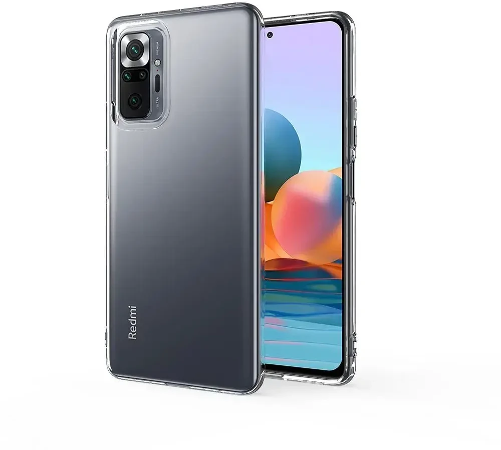 Oem CLEAR dėklas 2 mm BOX skirtas Xiaomi Redmi Note 10 Pro / Note 10 Pro Max skaidrus