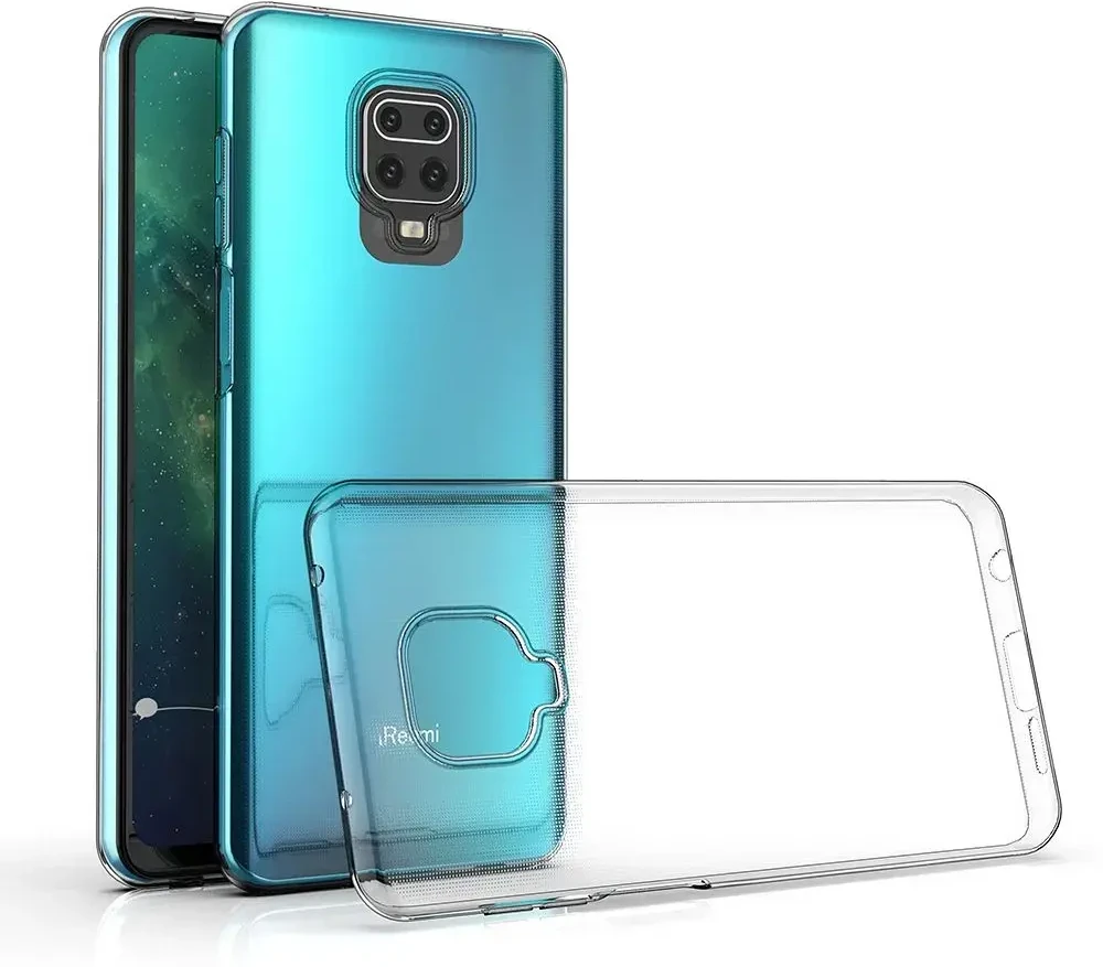 Oem CLEAR dėklas 2 mm BOX skirtas Xiaomi Redmi Note 9S / 9 Pro skaidrus