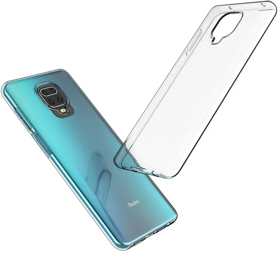 Oem CLEAR dėklas 2 mm BOX skirtas Xiaomi Redmi Note 9S / 9 Pro skaidrus