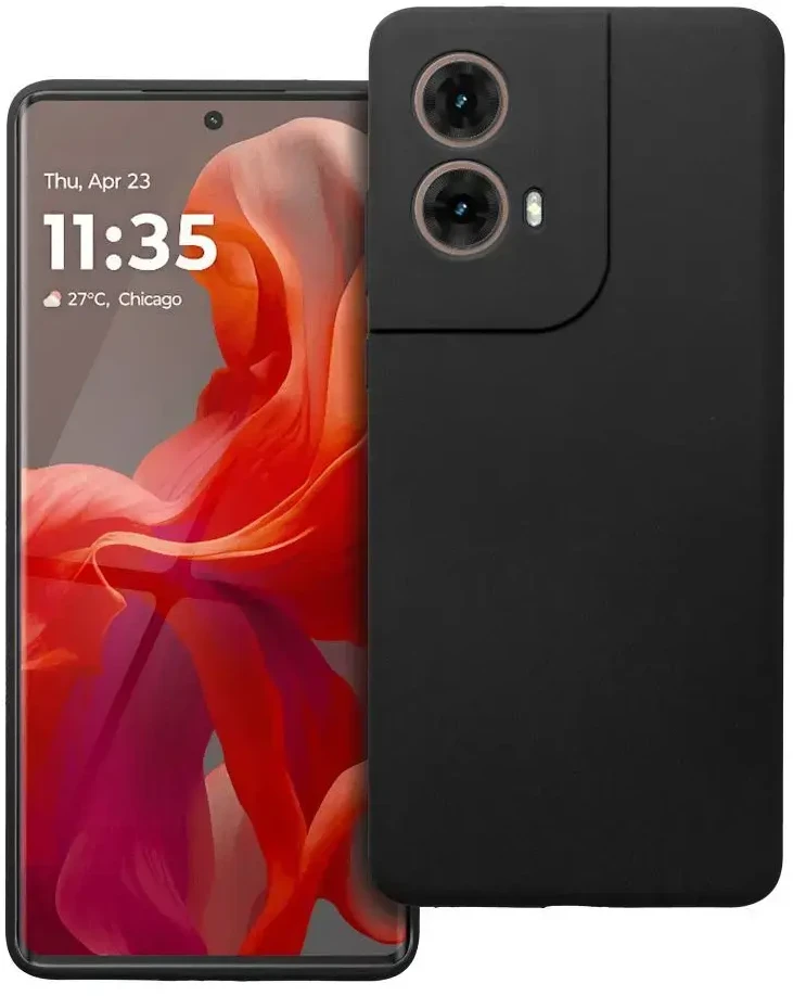 Dėklas Oem Case for Motorola G85 5G Silicone 2mm (camera protection) juodas