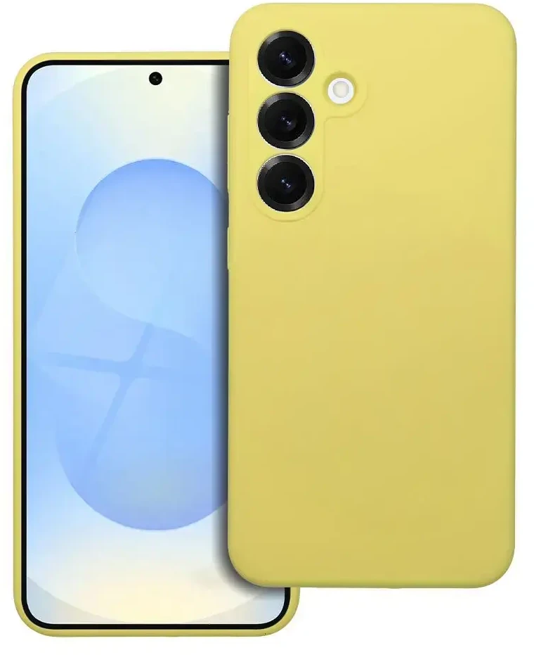 Dėklas Oem Case for Motorola EDGE 60 / 60 FUSION Silicone 2mm (camera protection) yellow