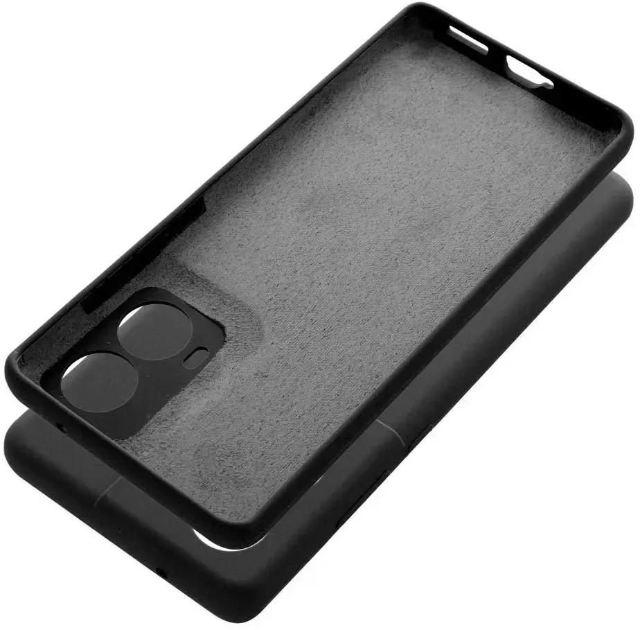 Dėklas Oem Case for Motorola G85 5G Silicone 2mm (camera protection) juodas