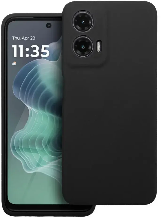 Dėklas Oem Case for Motorola G35 5G Silicone 2mm (camera protection) juodas
