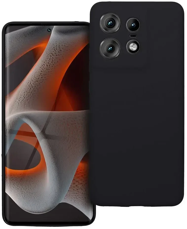 Dėklas Oem Case for Motorola EDGE 50 PRO Silicone 2mm (camera protection) juodas