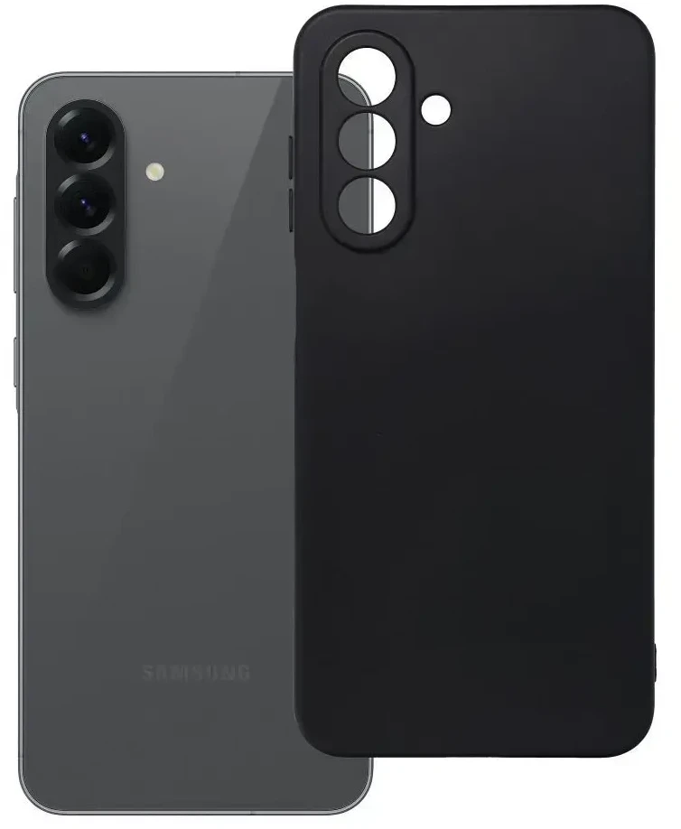 Oem Dėklas SILICONE 2mm skirtas Samsung Galaxy A26 5G juodos spalvos