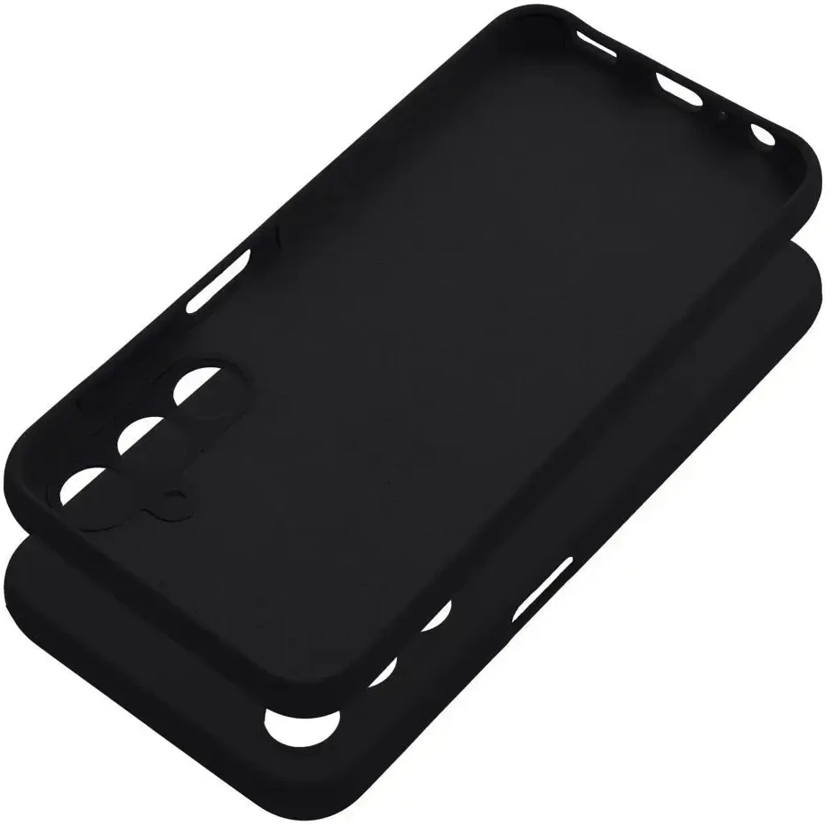 Oem Dėklas SILICONE 2mm skirtas Samsung Galaxy A25 5G juodos spalvos