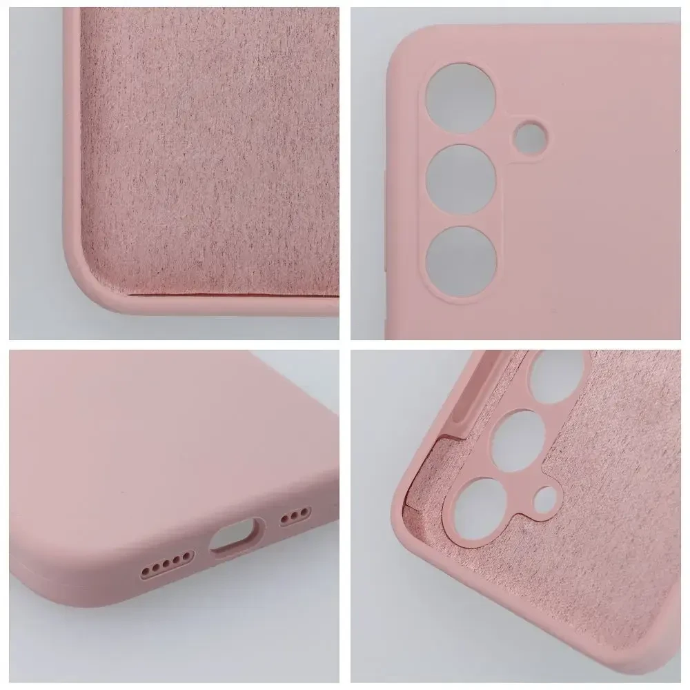 Oem Dėklas na Xiaomi Redmi Note 15 PRO 5G Silicone 2mm (camera protection) pudrowy róż