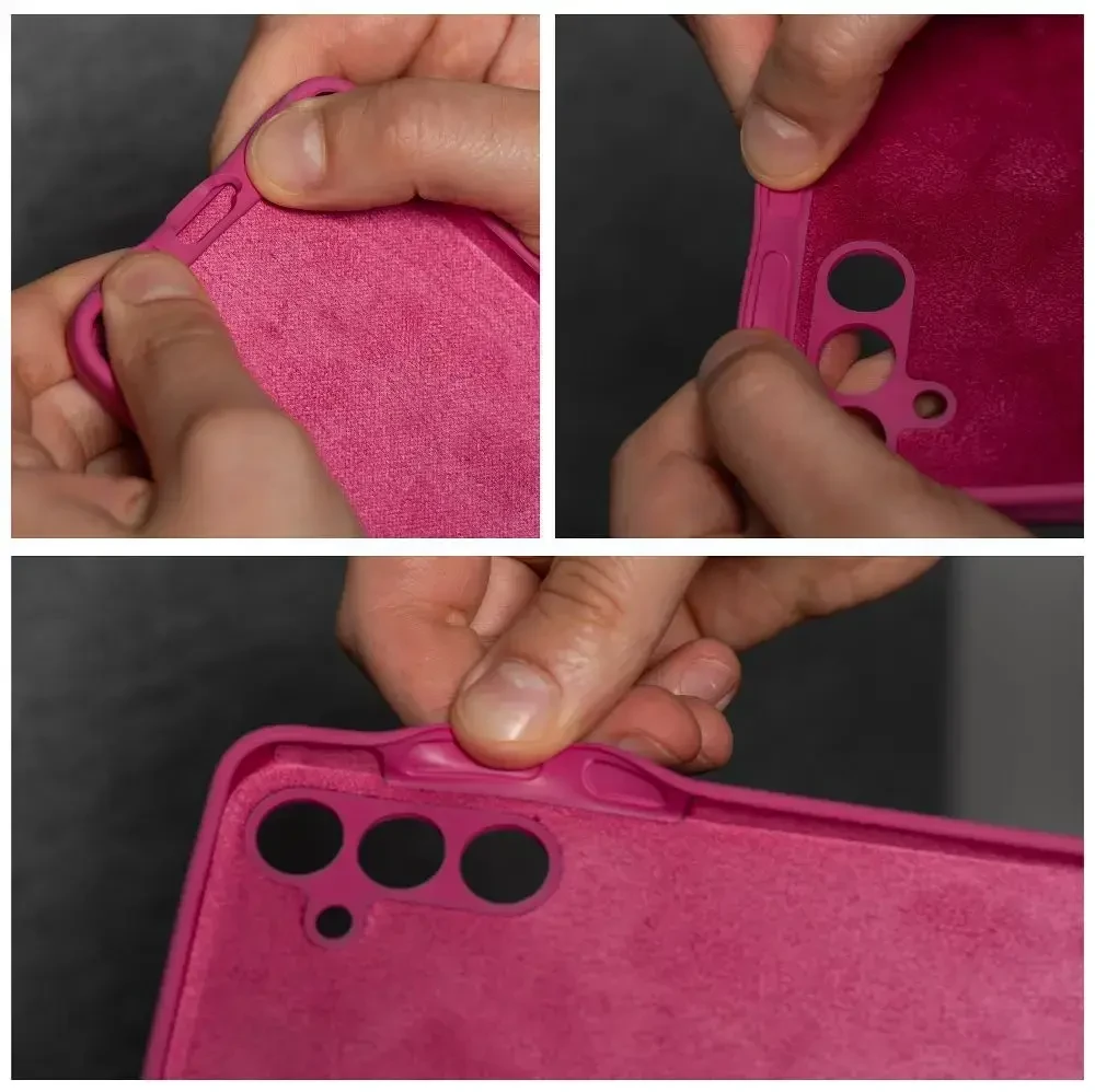 Oem Dėklas na Xiaomi Redmi Note 15 PRO PLUS 5G Silicone 2mm (camera protection) róż