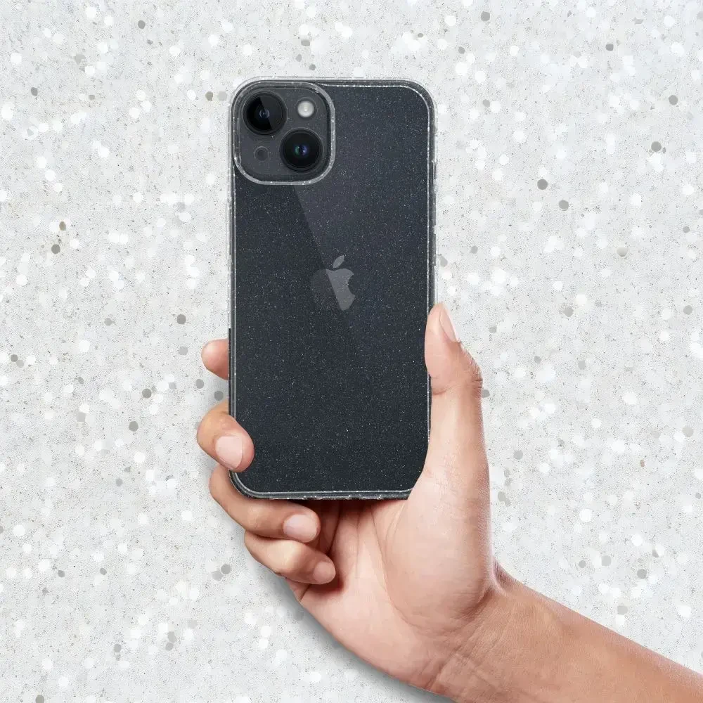 OEM dėklas, skirtas iPhone 16 PRO, skaidrus, 2 mm, mirksintis, permatomas