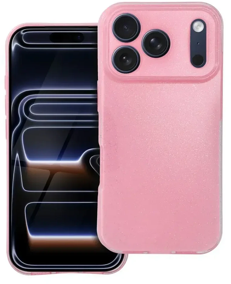 Dėklas Oem Case for iPhone 18 Pro / 17 Pro Clear Case 2 mm Blink pink