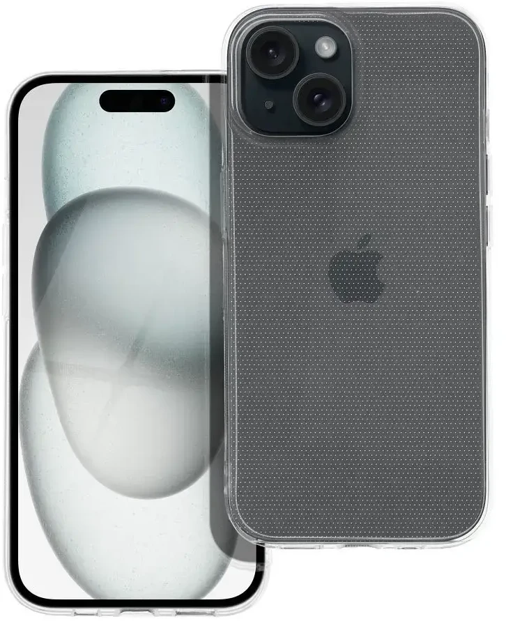 OEM dėklas, skirtas „iPhone 15“ telefonui, skaidrus, 2 mm, permatomas