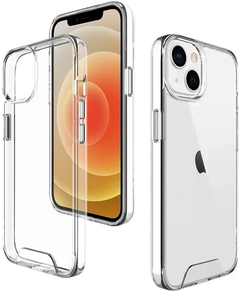 OEM dėklas, skirtas „iPhone 13“ telefonui, skaidrus, 2 mm dėžutė, skaidri