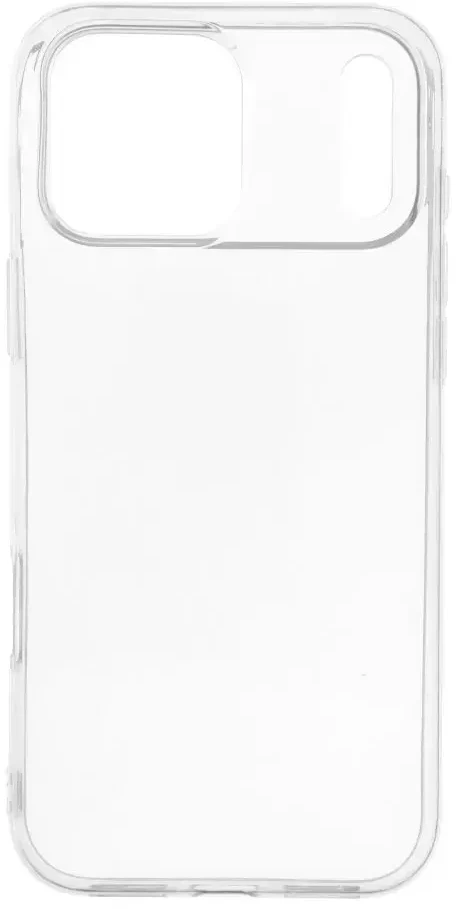 Oem Originalus dėklas, skirtas „iPhone 17 Pro Max / 18 Pro Max“ (žemas kameros kraštas), skaidrus, 2 mm, permatomas
