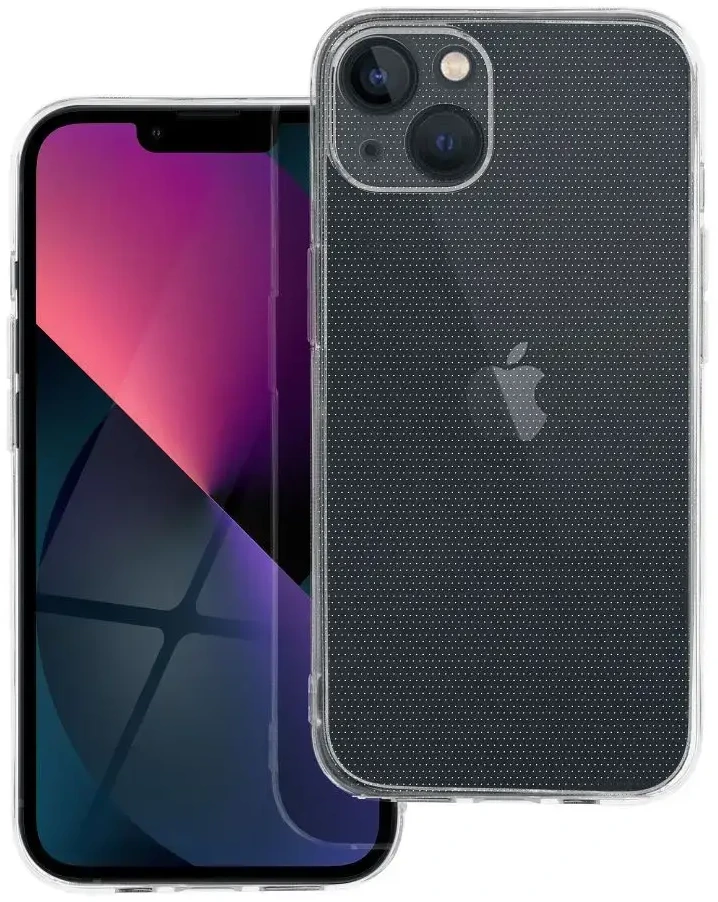 Oem Originalus „iPhone 13“ dėklas, skaidrus, 2 mm (apsauga nuo kameros), permatomas