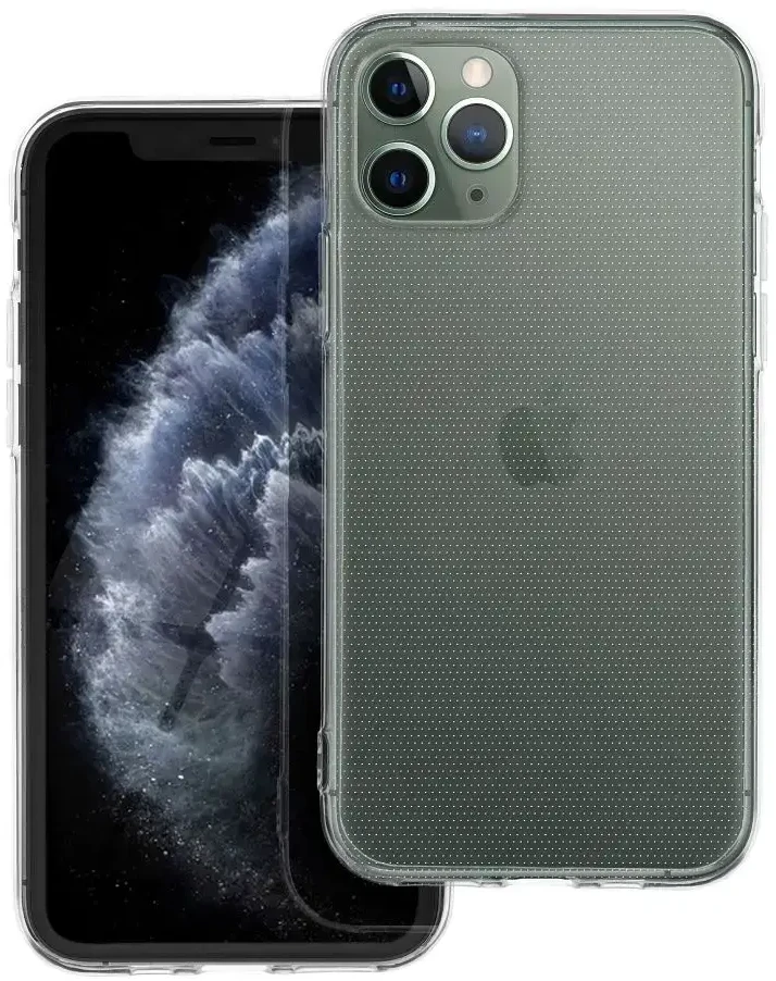 Oem Originalus „iPhone 11 PRO“ skaidrus dėklas (2 mm, apsaugantis kamerą), permatomas