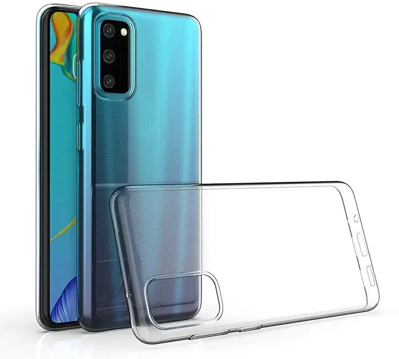 Oem CLEAR dėklas 2 mm BOX skirtas Samsung Galaxy S20 skaidrus