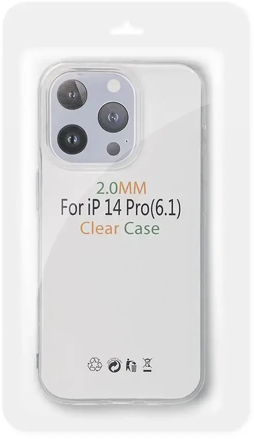 Oem CLEAR Dėklas 2 mm skirtas Xiaomi Redmi Note 13 Pro 5G (camera protection) skaidrus