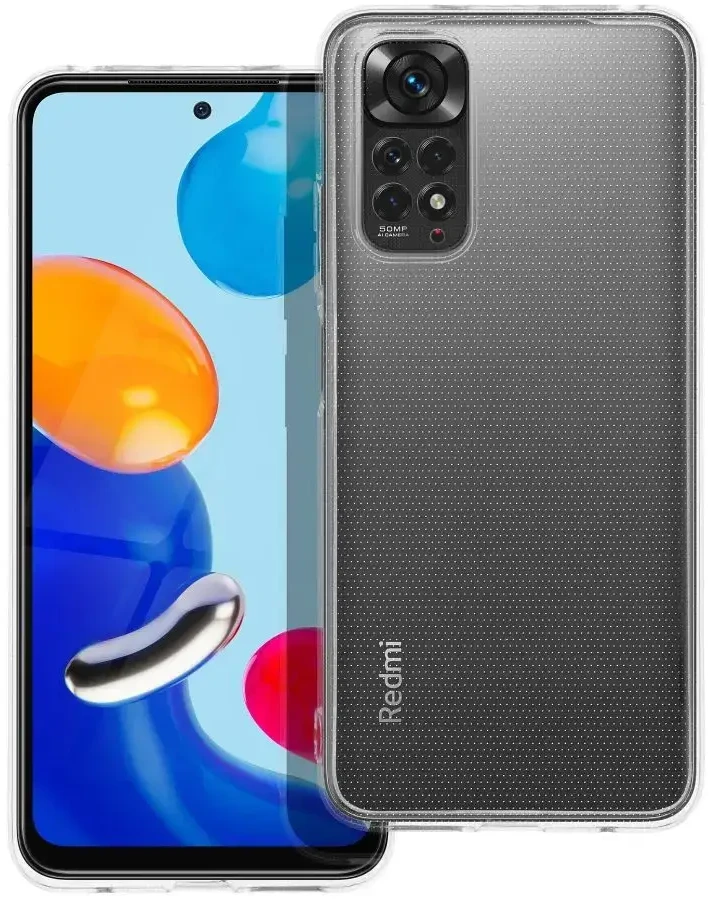 Oem CLEAR Dėklas 2 mm skirtas Xiaomi Redmi Note 11 / 11S (camera protection) skaidrus