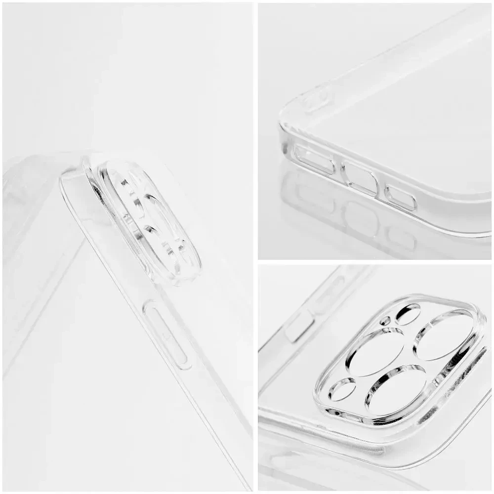 Oem CLEAR Dėklas 2 mm skirtas Xiaomi Redmi Note 13 Pro 5G (camera protection) skaidrus