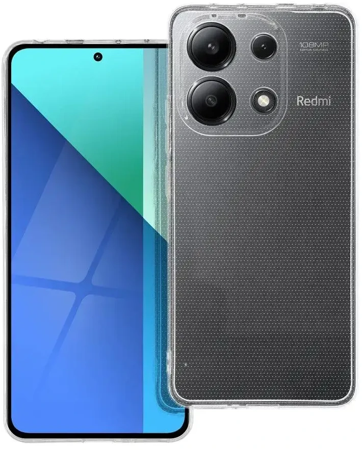 Oem CLEAR Dėklas 2 mm skirtas Xiaomi Redmi Note 13 4G (camera protection) skaidrus