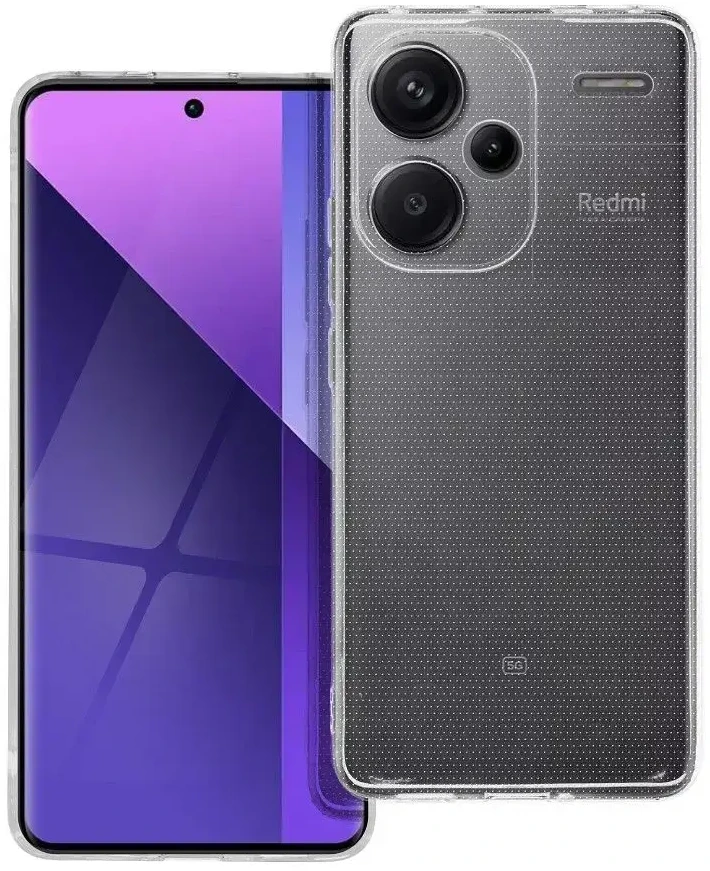Oem CLEAR Dėklas 2 mm skirtas Xiaomi Redmi Note 13 Pro Plus 5G (camera protection) skaidrus