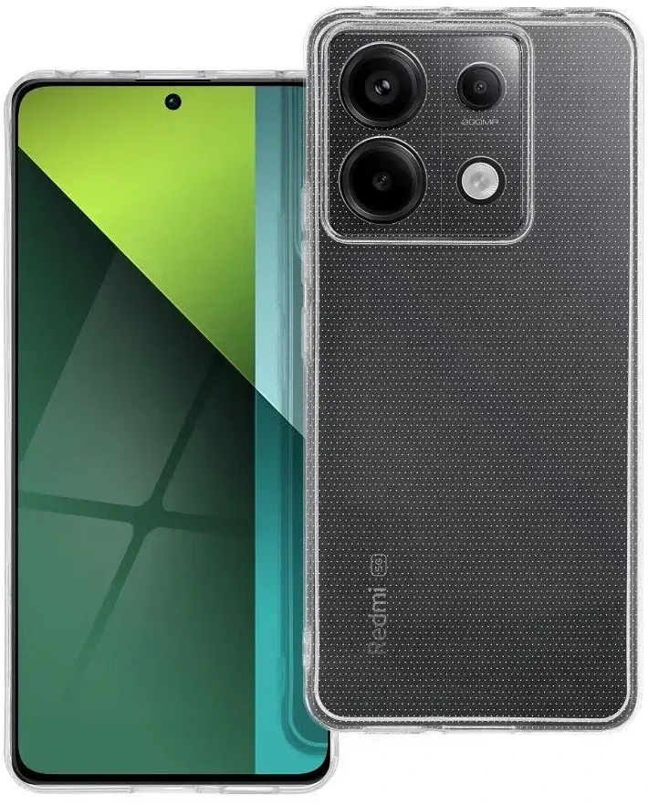 Oem CLEAR Dėklas 2 mm skirtas Xiaomi Redmi Note 13 Pro 5G (camera protection) skaidrus