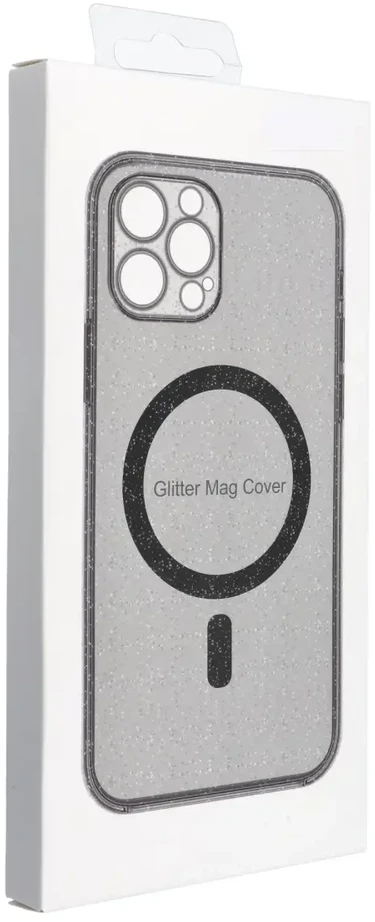 Oem CLEAR MAG COVER dėklas suderinamas su MagSafe skirtas Samsung Galaxy S25 juodos spalvos
