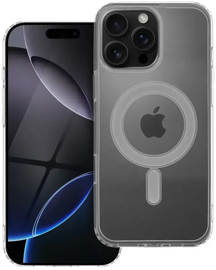 Oem Dėklas Clear Mag Cover (MagSafe) skirtas iPhone 16 Pro Max skaidrus