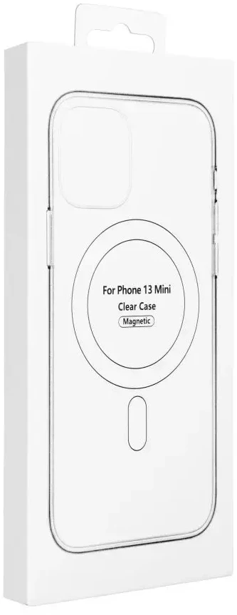 Oem Dėklas Clear Mag Cover (MagSafe) skirtas iPhone 13 Mini skaidrus