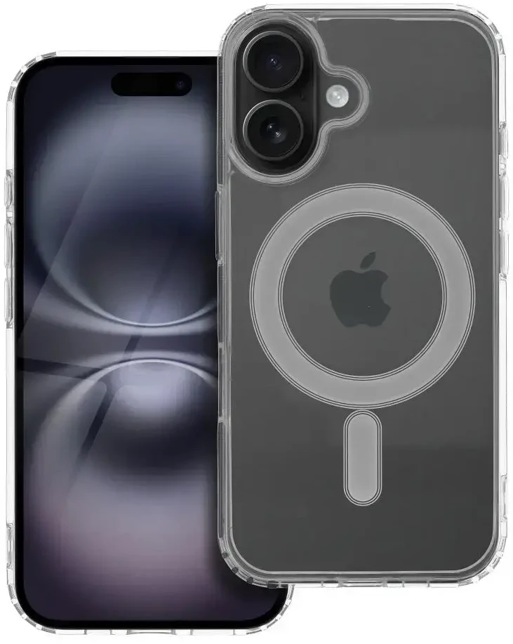 Oem Dėklas Clear Mag Cover (MagSafe) skirtas iPhone 16 skaidrus