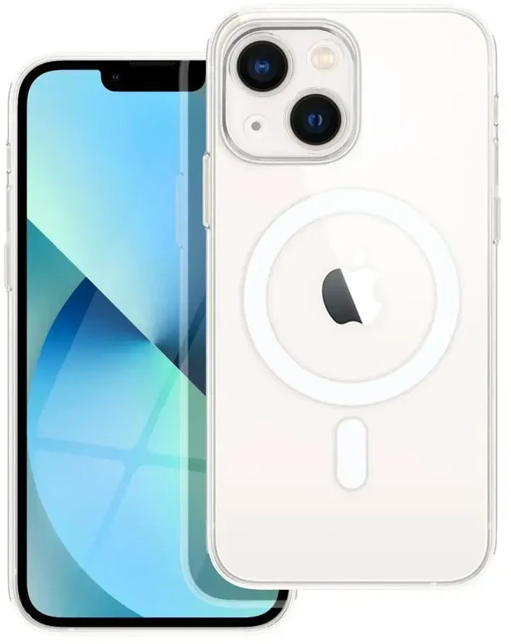 Oem Originalus „iPhone 12 PRO“ dėklas, skaidrus „Mag“ dangtelis (STR), suderinamas su „MagSafe“ permatomu dangteliu.