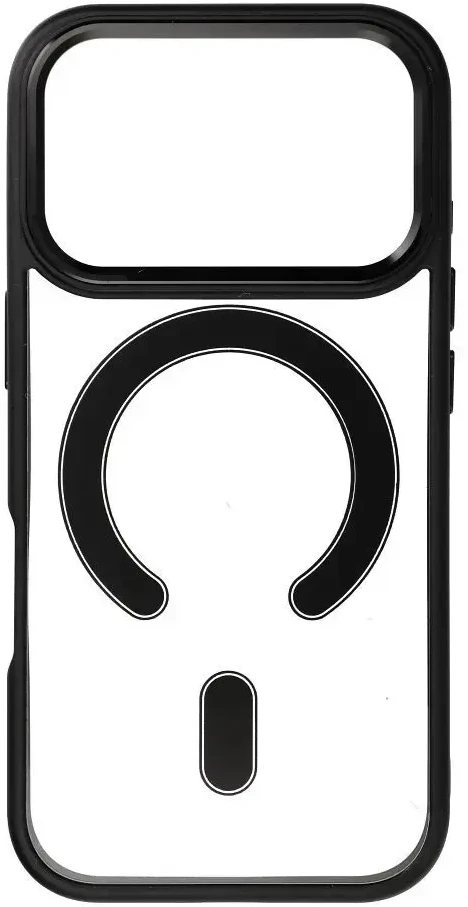 Dėklas Oem Case for iPhone 18 Pro / 17 Pro Color Edge Mag Cover compatible with MagSafe juodas