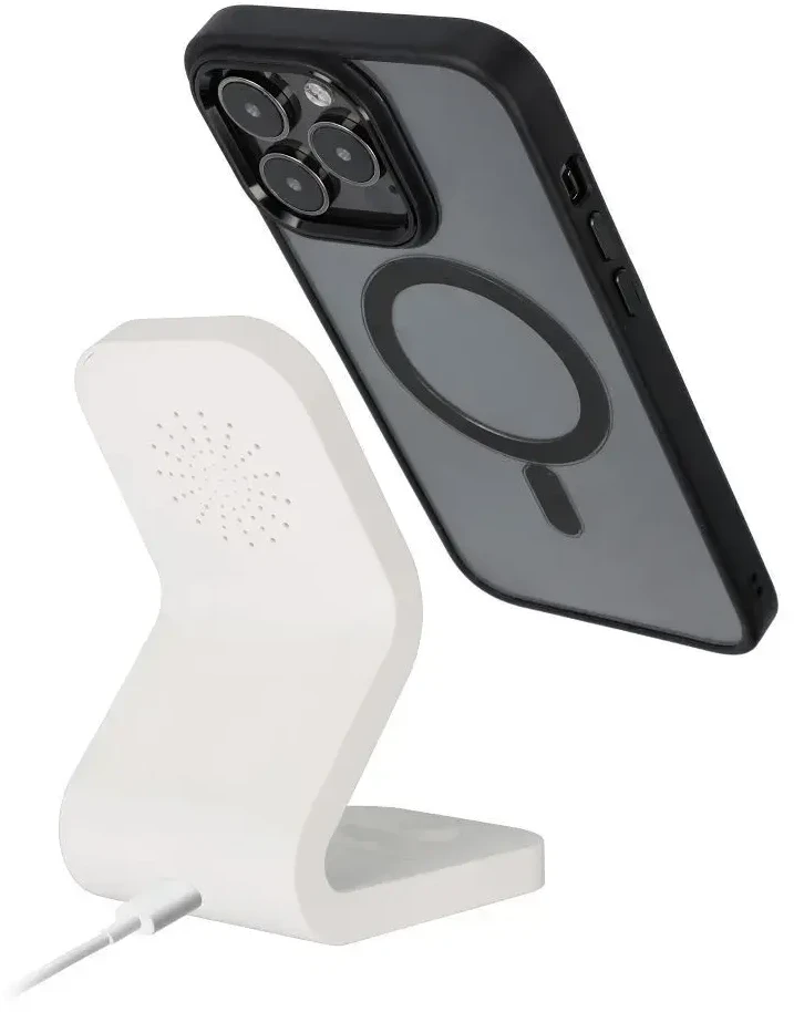 OEM dėklas, skirtas iPhone 11, „Color Edge Mag Cover“, suderinamas su „MagSafe“ (juodas)