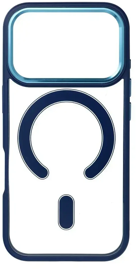 Dėklas Oem Case for iPhone 18 Pro / 17 Pro Color Edge Mag Cover compatible with MagSafe light mėlynas