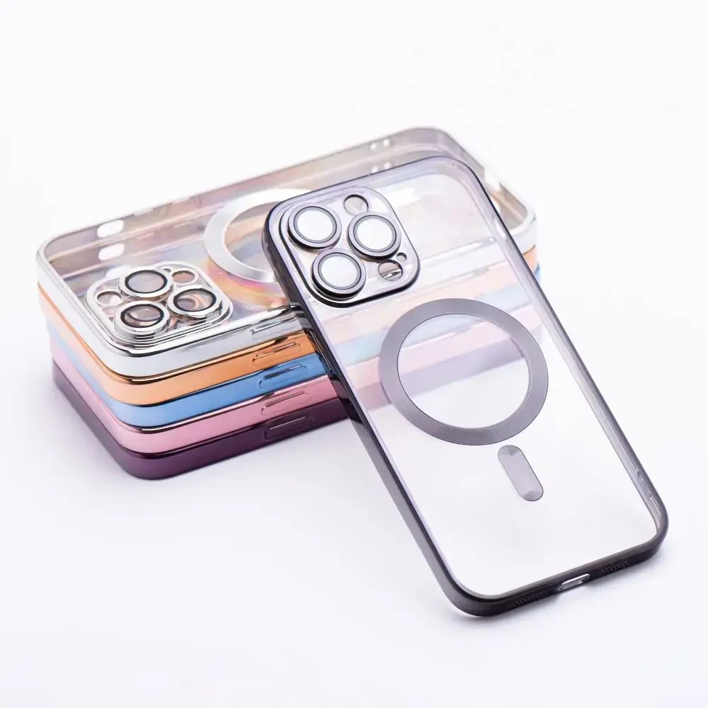 Oem Originalus dėklas, skirtas „iPhone 17 Pro / 18 Pro“ (žemas kameros kraštas), „Electro Mag“ dėklas, suderinamas su „MagSafe“ (juodas)